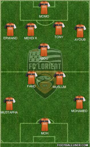 FC Lorient Bretagne Sud Formation 2019