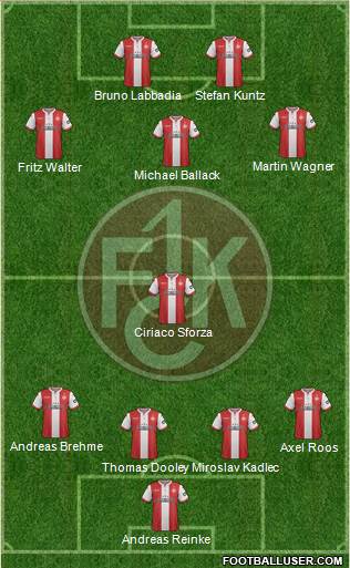 1.FC Kaiserslautern football formation