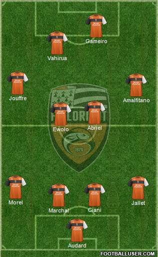 FC Lorient Bretagne Sud Formation 2019