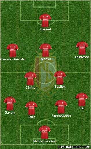 R Standard de Liège football formation