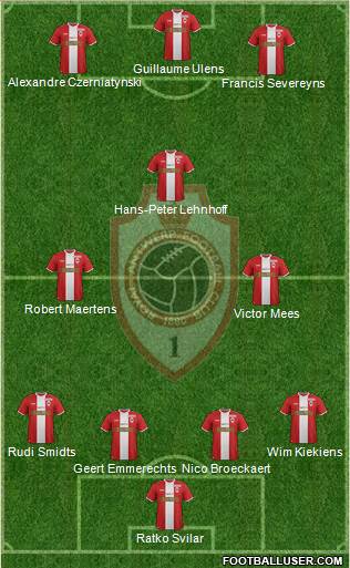 R Antwerp FC Formation 2019