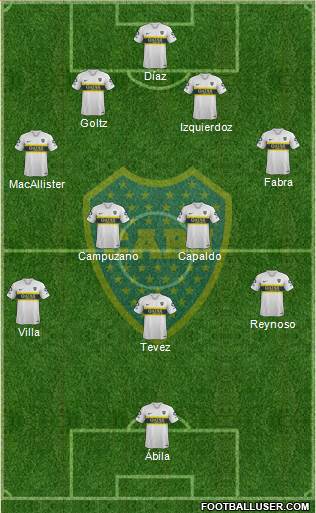 Boca Juniors Formation 2019