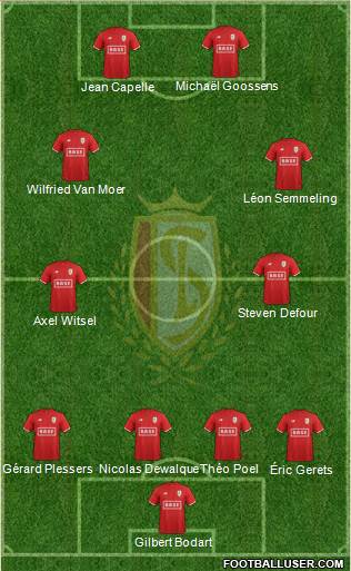 R Standard de Liège football formation