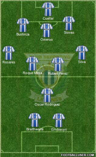 C.D. Leganés S.A.D. football formation