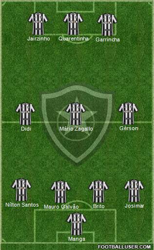 Botafogo FR Formation 2019