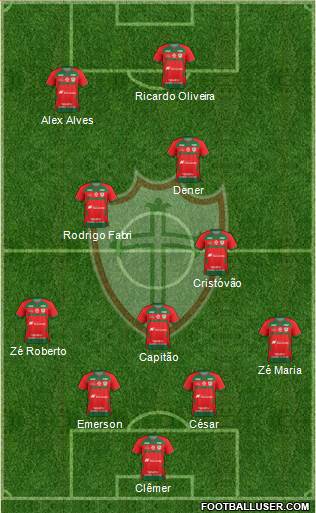 A Portuguesa D Formation 2019