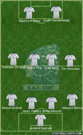 KAA Gent Formation 2019