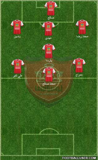 Persepolis Tehran Formation 2019