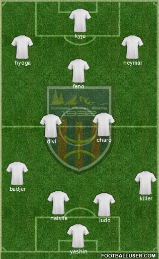 Chabab Aurès Batna football formation