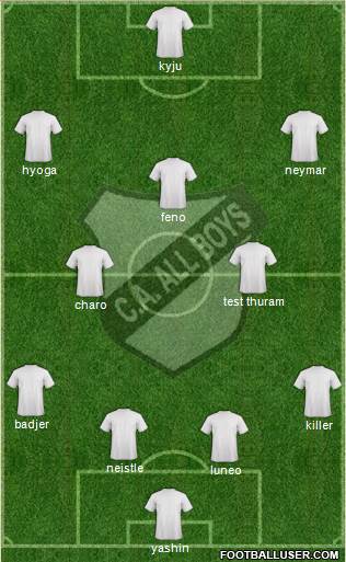 All Boys Formation 2019