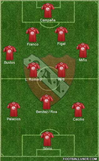 Independiente Formation 2019