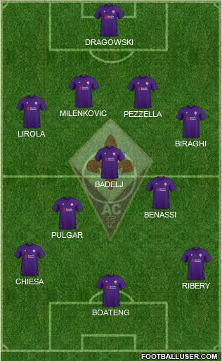 Fiorentina Formation 2019