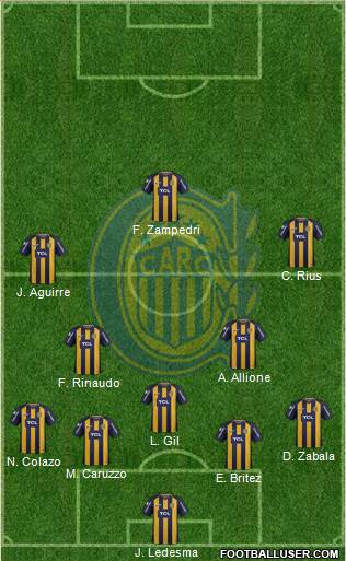 Rosario Central Formation 2019