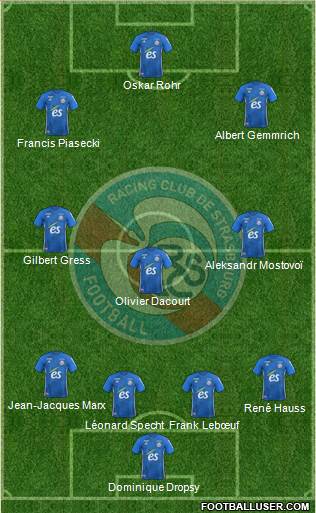 Racing Club de Strasbourg-Football Formation 2019