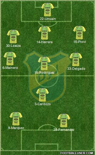 Defensa y Justicia Formation 2019