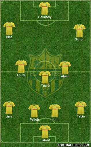 FC Nantes Formation 2019