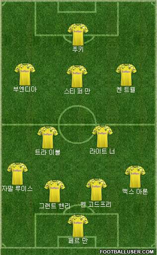 Norwich City Formation 2019