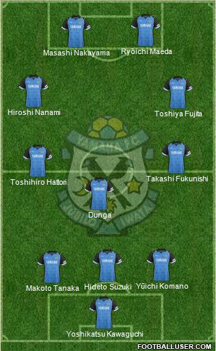 Jubilo Iwata Formation 2019