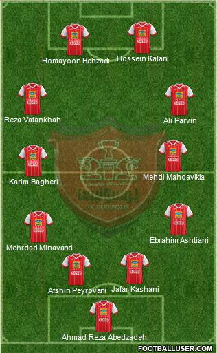 Persepolis Tehran Formation 2019