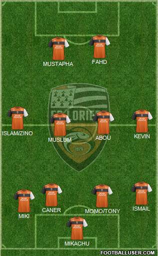 FC Lorient Bretagne Sud Formation 2019