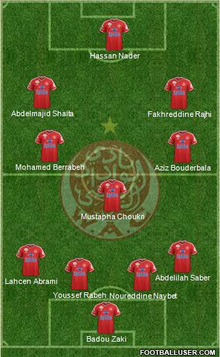 Wydad Athletic Club football formation