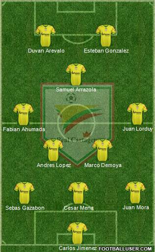 CD Real Cartagena Formation 2019