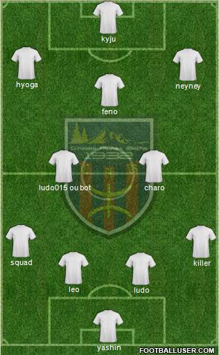 Chabab Aurès Batna football formation