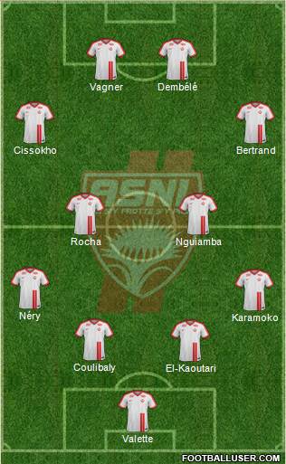 A.S. Nancy Lorraine football formation