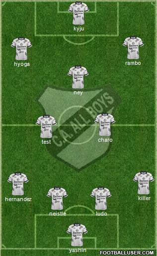 All Boys Formation 2019