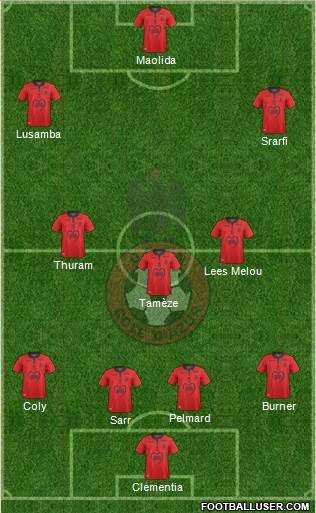 OGC Nice Côte d'Azur Formation 2019