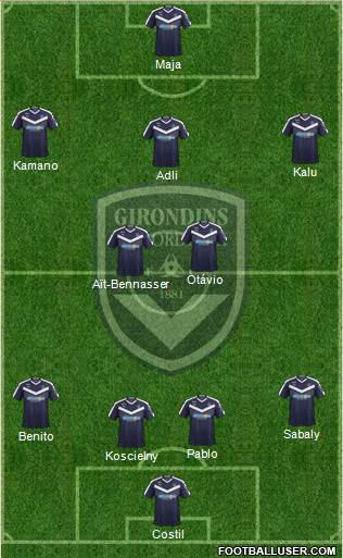FC Girondins de Bordeaux Formation 2019