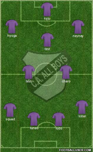 All Boys Formation 2019