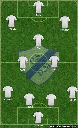 Deportivo Merlo football formation