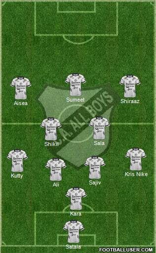 All Boys Formation 2019