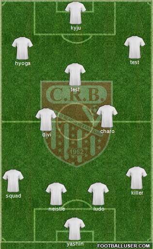Chabab Riadhi Belouizdad Formation 2019