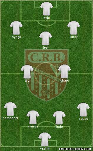 Chabab Riadhi Belouizdad Formation 2019