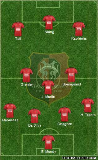 Stade Rennais Football Club Formation 2019
