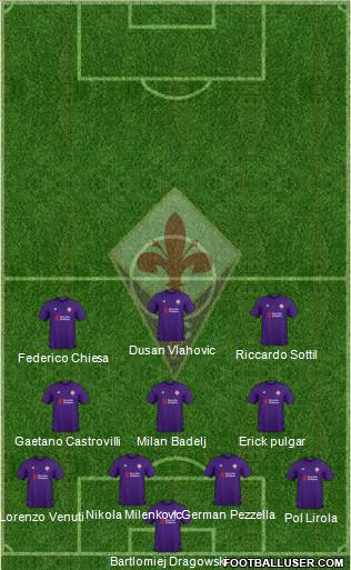 Fiorentina Formation 2019