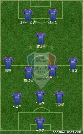 Suwon Samsung Blue Wings Formation 2019