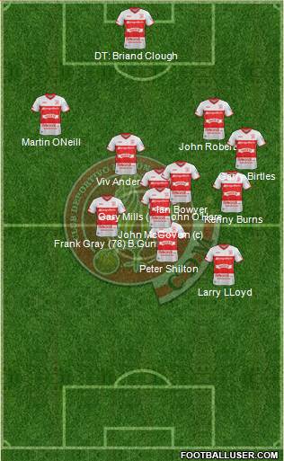 Deportivo Morón Formation 2019