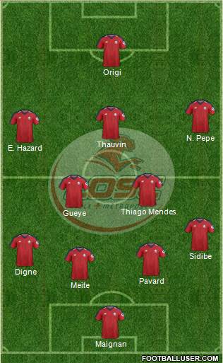 LOSC Lille Métropole Formation 2019