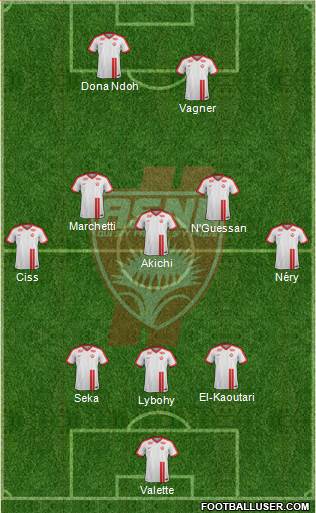 A.S. Nancy Lorraine football formation