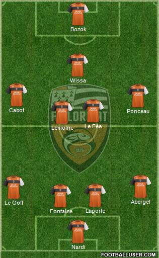 FC Lorient Bretagne Sud Formation 2019