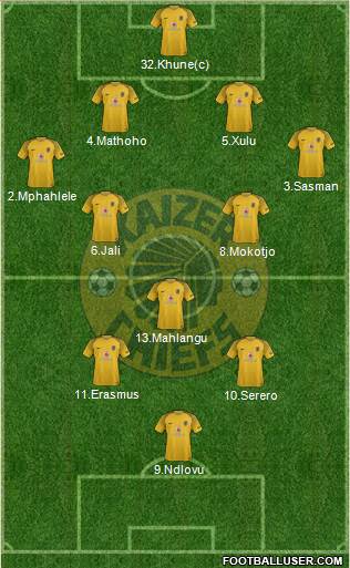 Kaizer Chiefs Formation 2019