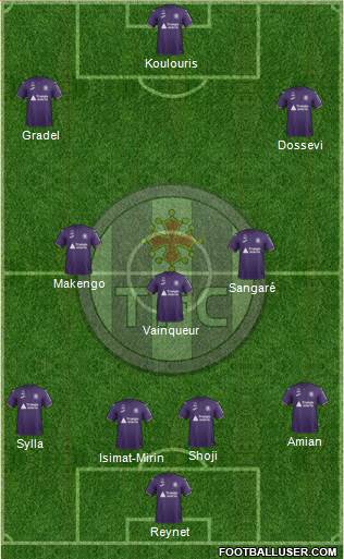 Toulouse Football Club football formation