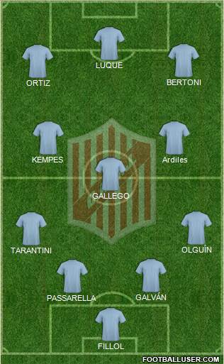 9 de Julio Formation 2019