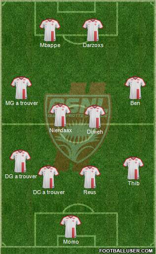 A.S. Nancy Lorraine Formation 2019