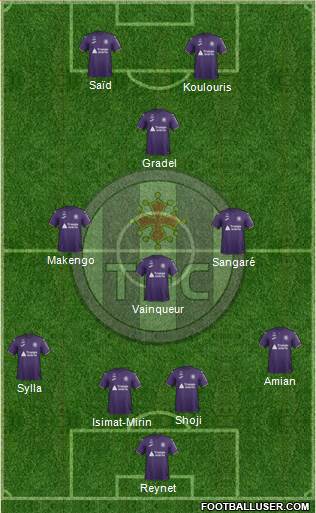 Toulouse Football Club football formation