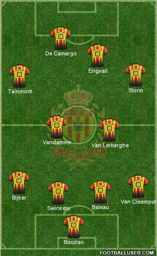Yellow Red KV Mechelen Formation 2019
