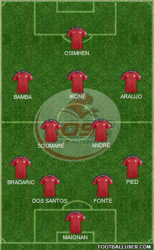 LOSC Lille Métropole Formation 2019